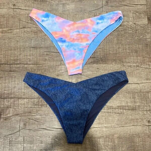 NWT!! WeWoreWhat - Bundle of 2!! Delilah Bikini Bottom - Size XL